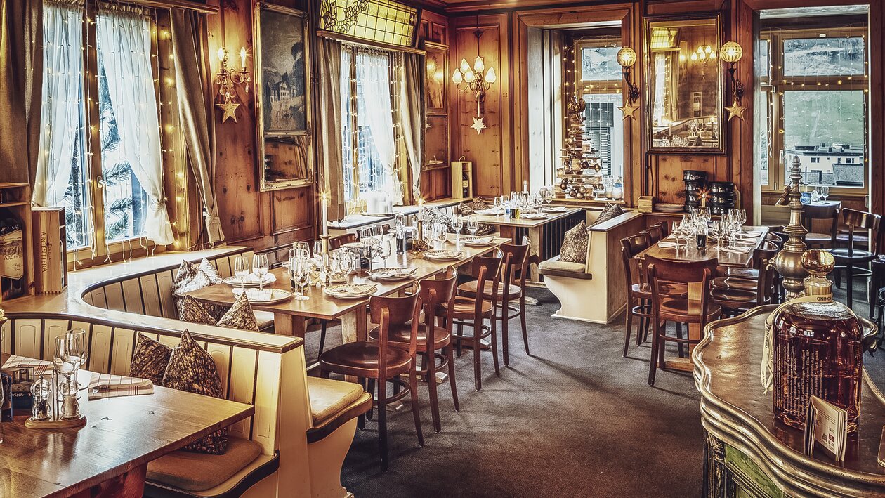 Das reizvolle und heimelige Restaurant Alte Post in Davos. | © Davos Klosters Mountains
