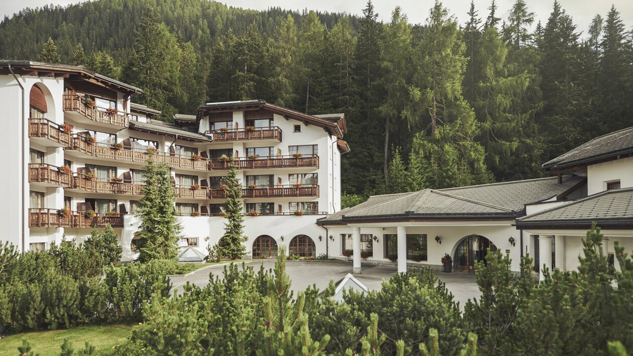 Haupteingang Waldhuus Davos | © Davos Klosters Mountains