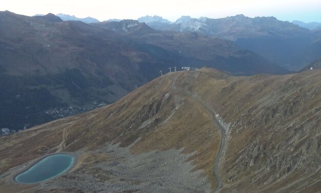 Blick auf den Bräma Jet | © Davos Klosters Mountains