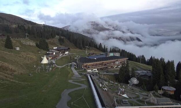 Blick auf das Madrisaland Klosters | © Davos Klosters Mountains